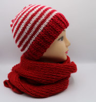 Mütze und Schal für den Winter weich und warm...