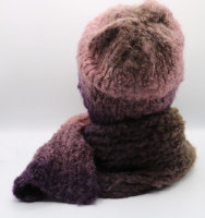 Mütze und Schal für den Winter weich und warm herbstlich